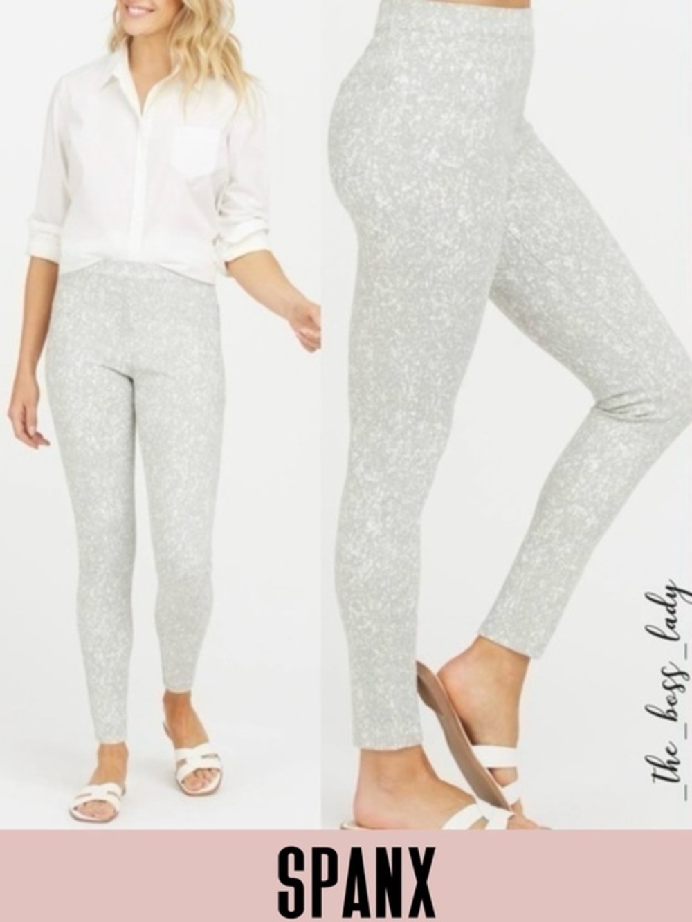 Spanx leggings XL ankle jean-ish crop